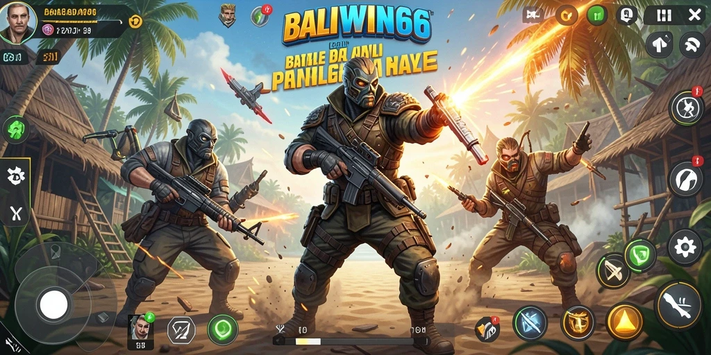 Tampilan gameplay BALIWIN66 yang intens dan menarik.