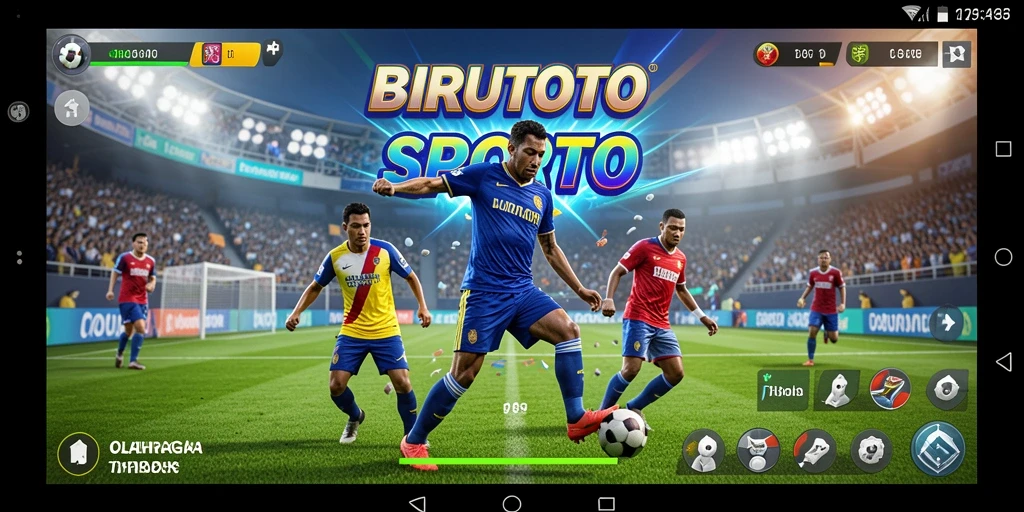 Tampilan gameplay menarik dari <strong>BIRUTOTO</strong> yang penuh aksi olahraga.