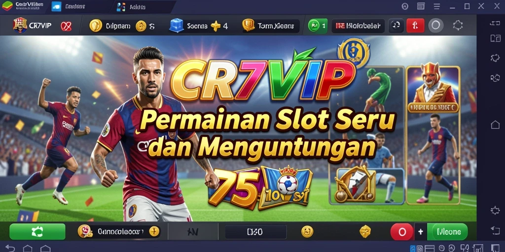 Screenshot gameplay CR7VIP menampilkan antarmuka yang menarik dan fitur Slot yang mengasyikkan.