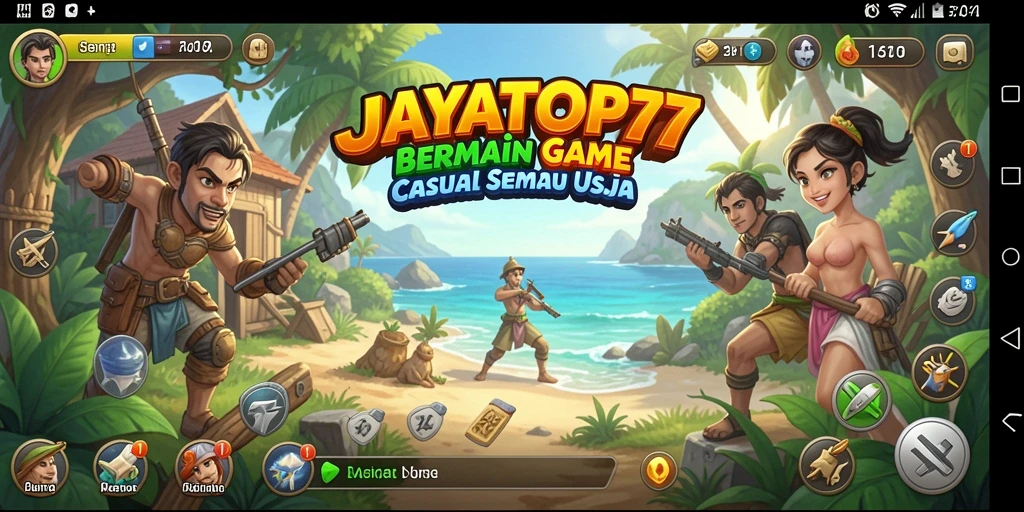 Tampilan gameplay JAYATOP77 yang mengasyikkan dan penuh warna.