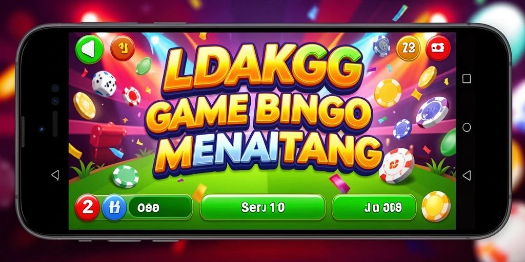 Gameplay seru di LEDAKGG dengan tema Bingo yang menarik.