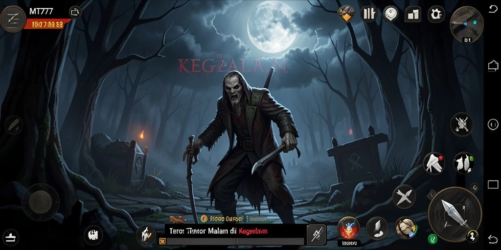 Gameplay menyeramkan dengan suasana mencekam di MT777.