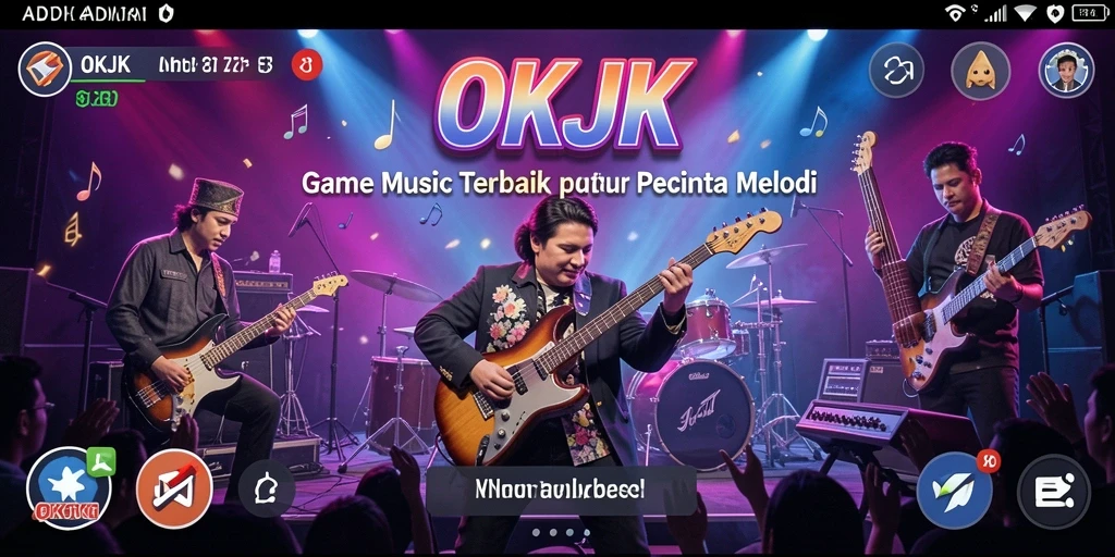 Tampilan screenshot permainan OKJK menampilkan gameplay interaktif dan menarik.