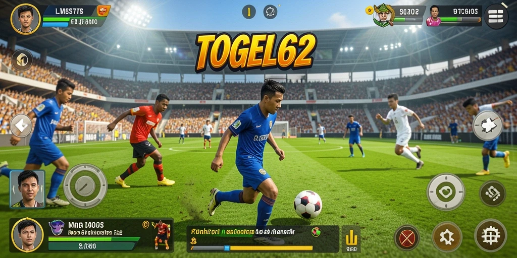 Tampilan gameplay TOGEL62 dengan fitur olahraga menarik.